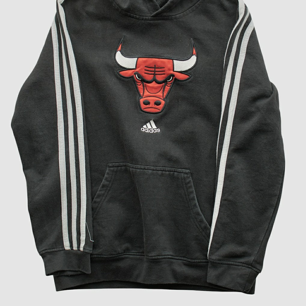 Black Chicago Bulls 2010s Hooded Sweatshirt | NBA