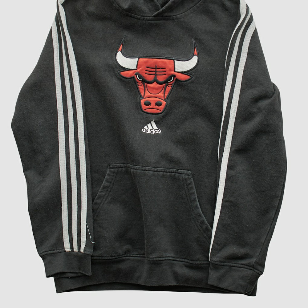 Black Chicago Bulls 2010s Hooded Sweatshirt | NBA