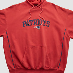 New England Patriots NFL 2000s Hooded Pullover Sweatshirt | NFL Discount