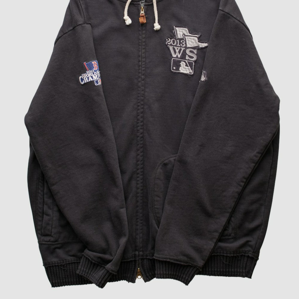 Boston Red Sox Majestic 2013 Hooded Full Zip Sweatshirt - MLB Sweatshirts