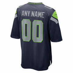 Seattle Seahawks Super Bowl LX Patch Custom Game Jersey | NFL Discount