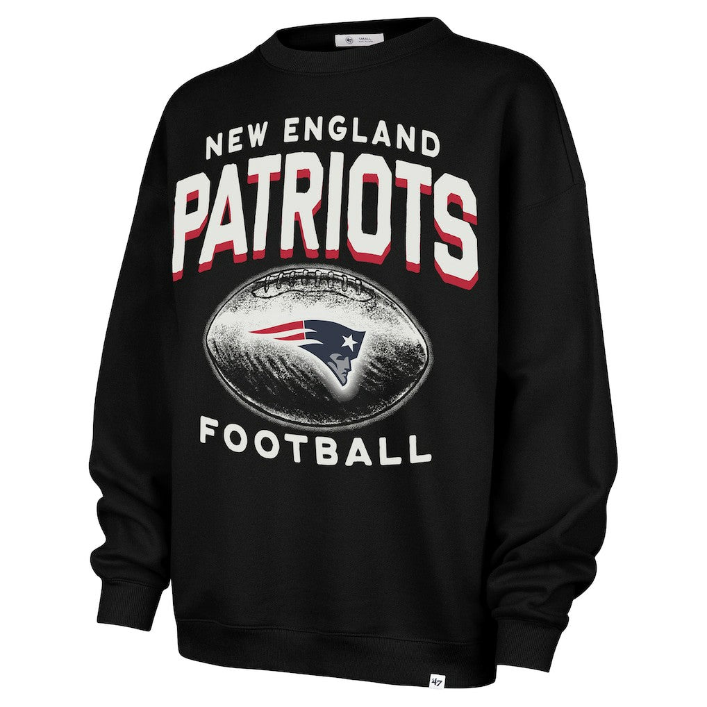 New England Patriots '47 Women's Arch Cloud Oversized Sweatshirt | NFL Discount