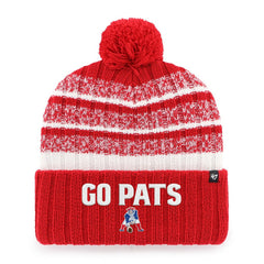 New England Patriots '47 Local Cuffed Knit Hat with Pom | NFL Sale