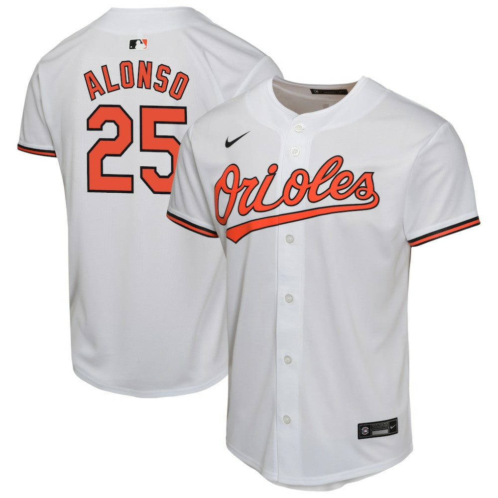 Pete Alonso Baltimore Orioles Nike Youth Game Player Jersey - MLB Jerseys