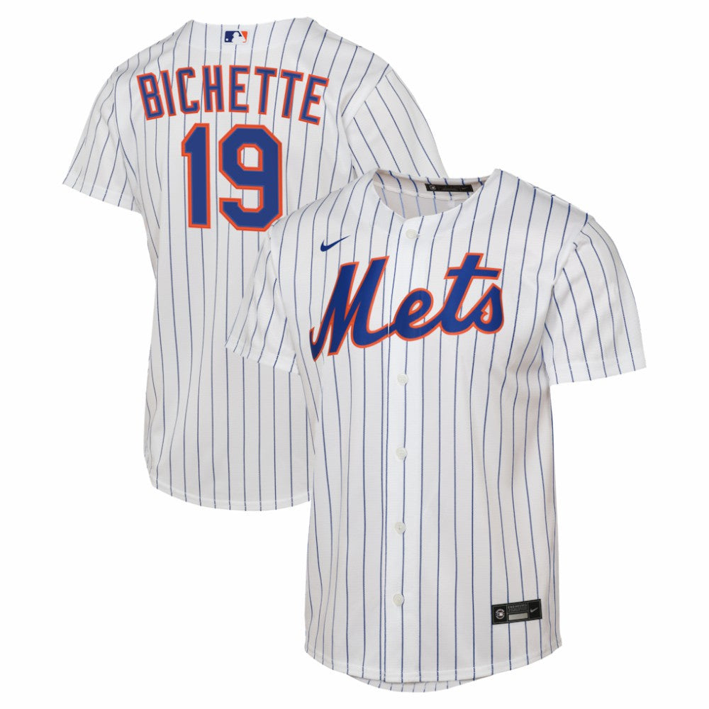 Bo Bichette New York Mets Nike Youth Home Replica Jersey - MLB Jerseys