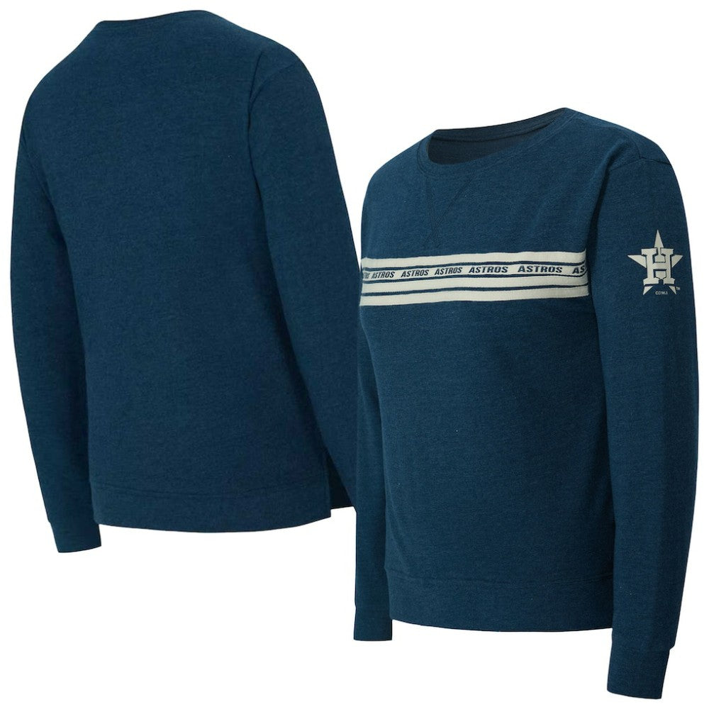 Houston Astros Concepts Sport Women's Birch French Terry Long Sleeve T-Shirt - MLB T-shirts