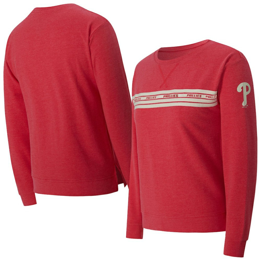 Philadelphia Phillies Concepts Sport Women's Birch French Terry Long Sleeve T-Shirt - MLB T-shirts