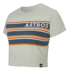 Houston Astros Concepts Sport Women's Birch Cropped T-Shirt - MLB T-shirts