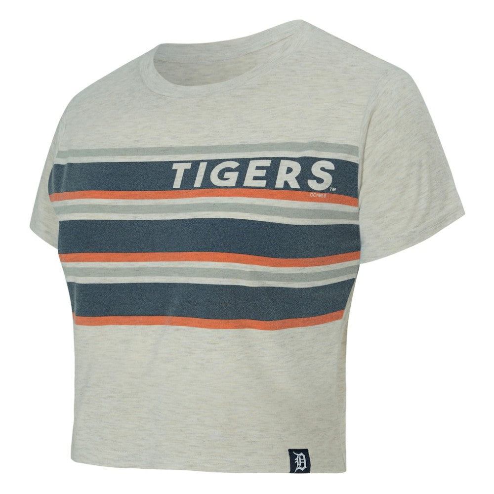 Detroit Tigers Concepts Sport Women's Birch Cropped T-Shirt - MLB T-shirts