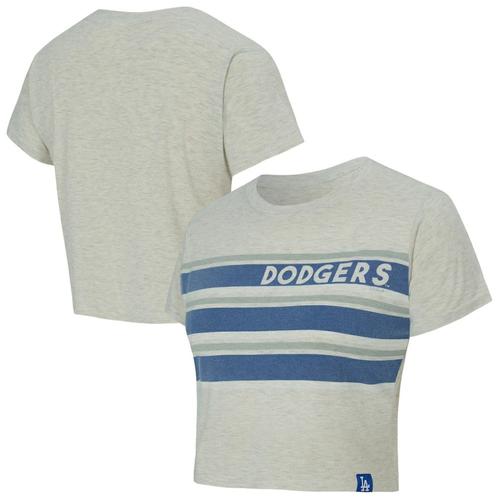 Los Angeles Dodgers Concepts Sport Women's Birch Cropped T-Shirt - MLB T-shirts