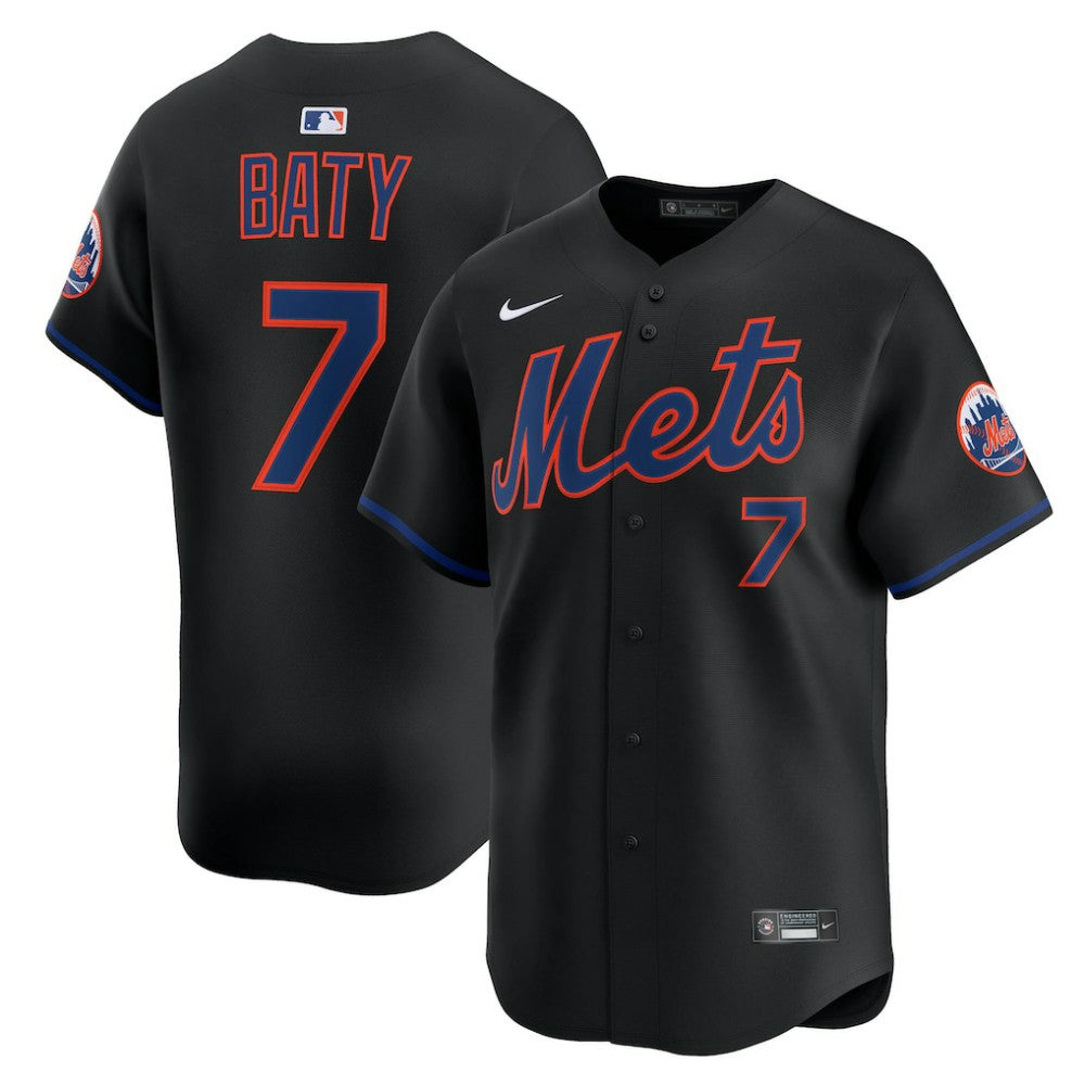 Brett Baty New York Mets Nike Alternate Limited Jersey - MLB Jerseys