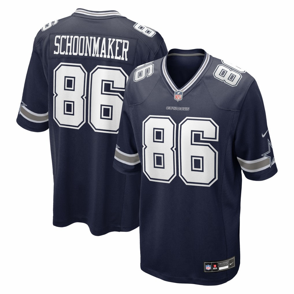 Dallas Cowboys Luke Schoonmaker  Team Game Jersey | NFL Discount