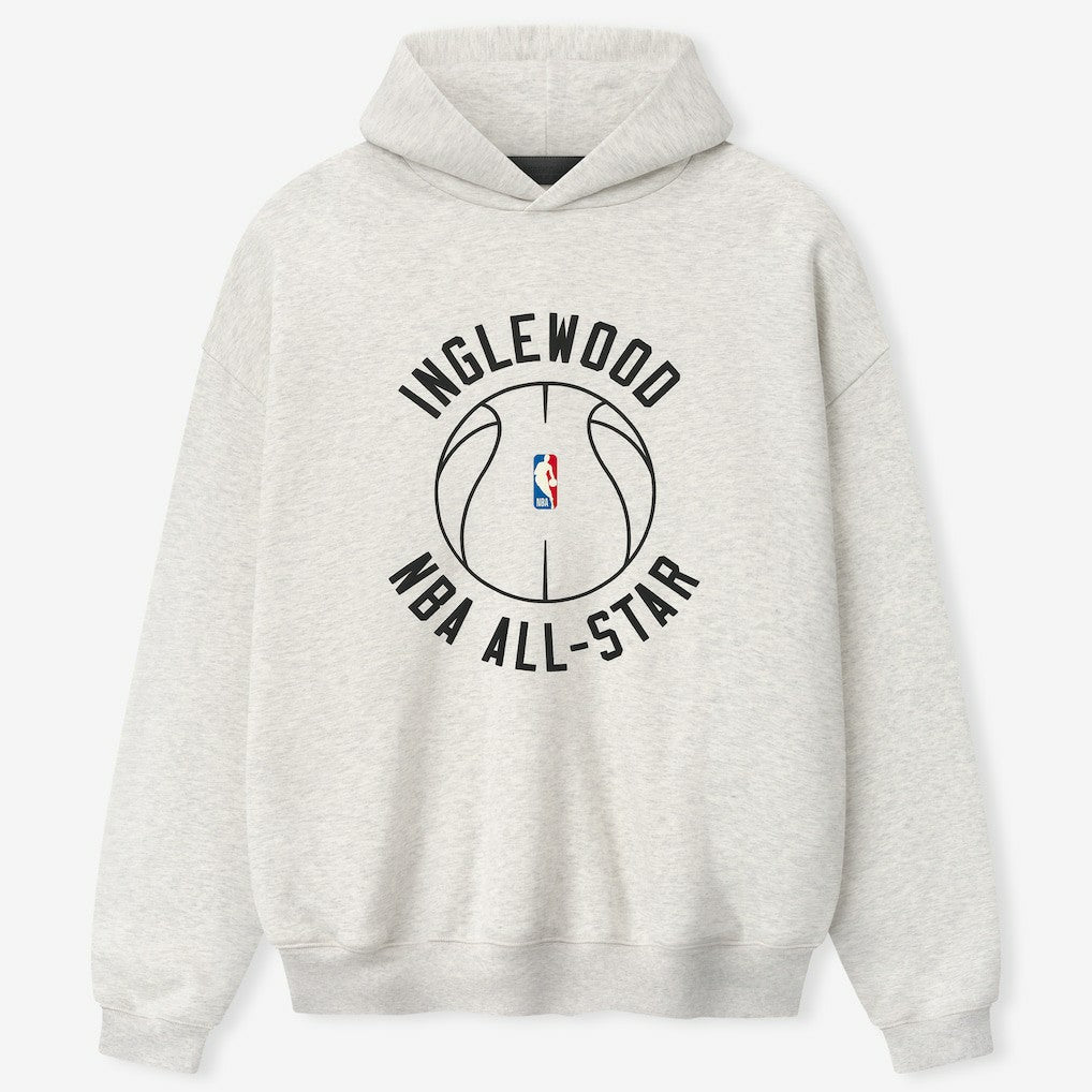 Heather Gray Fear of God Unisex 2026 NBA All-Star Game x Inglewood 90's Hoodie | NBA