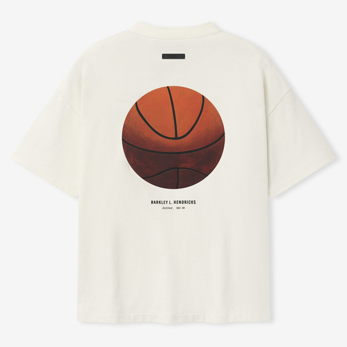 Cream New York Knicks Fear of God x Barkley L. Hendricks Unisex 90's T-Shirt | NBA