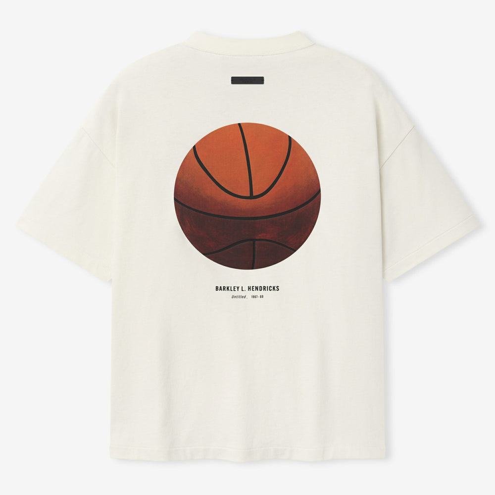 Cream New York Knicks Fear of God x Barkley L. Hendricks Unisex 90's T-Shirt | NBA