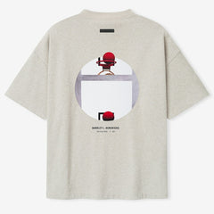 Heather Gray Golden State Warriors Fear of God x Barkley L. Hendricks Unisex 90's T-Shirt sale | NBA