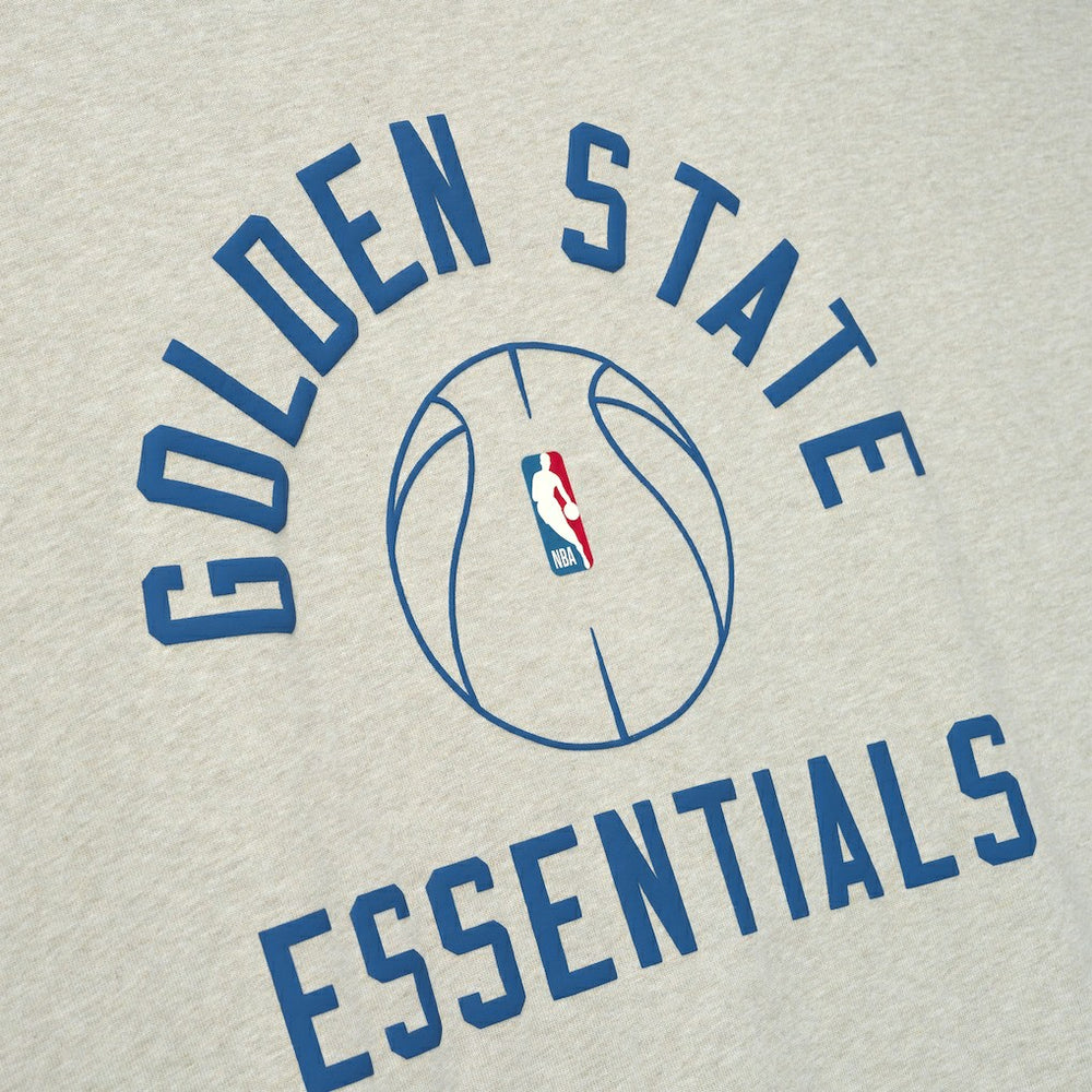 Heather Gray Golden State Warriors Fear of God x Barkley L. Hendricks Unisex 90's T-Shirt sale | NBA