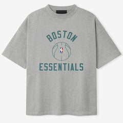 Heather Gray Boston Celtics Fear of God x Barkley L. Hendricks Unisex 90's T-Shirt | NBA