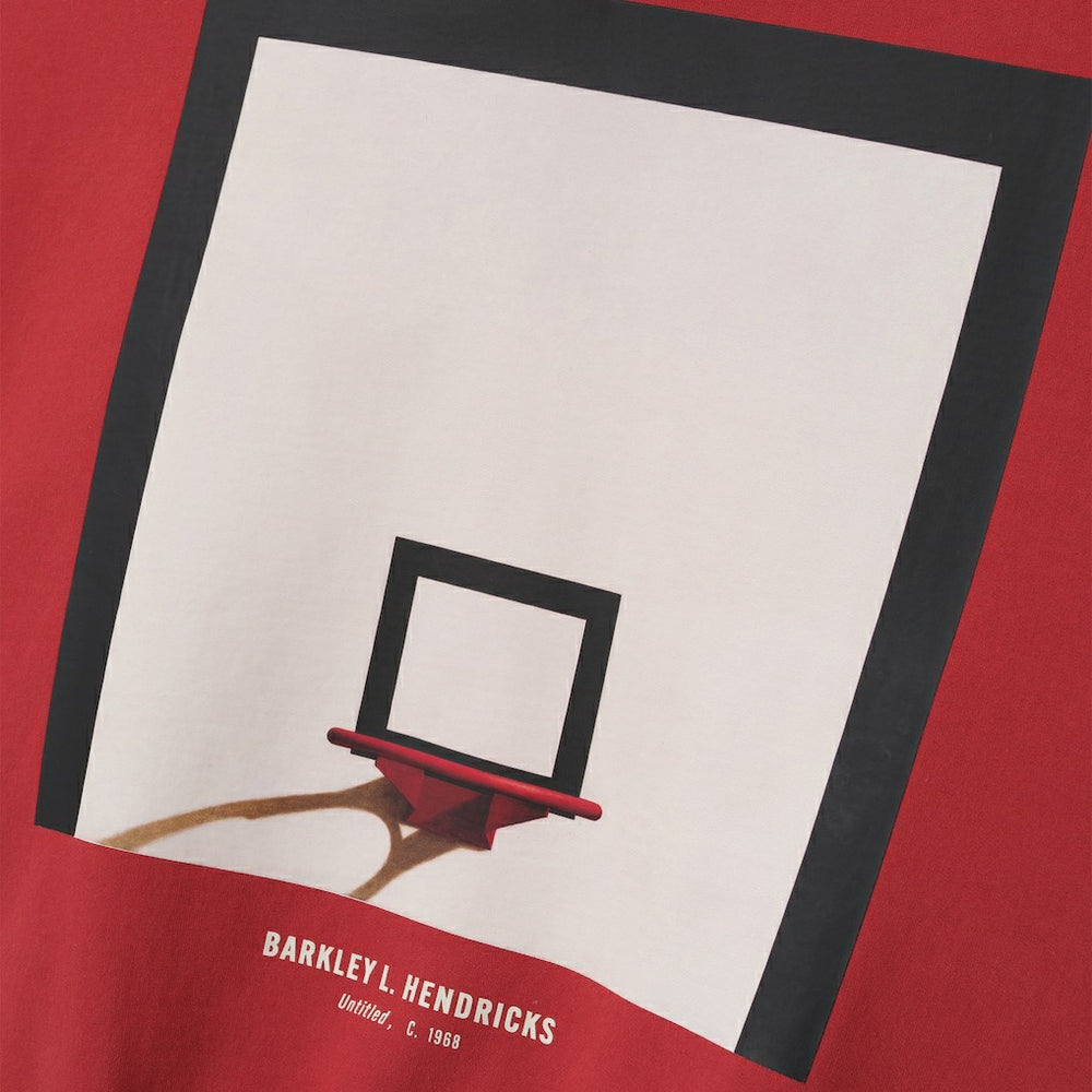 Red Philadelphia 76ers Fear of God x Barkley L. Hendricks Unisex 90's Hoodie | NBA