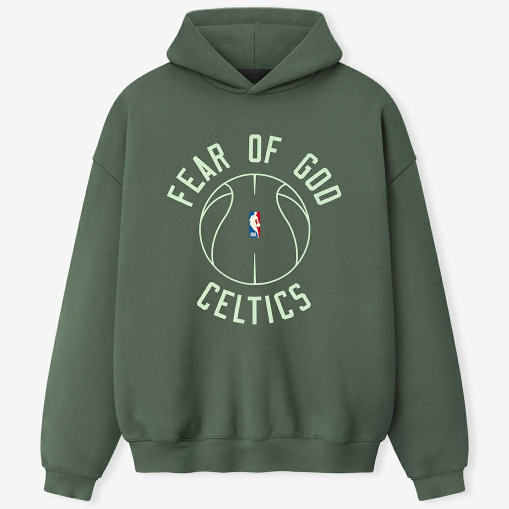 Green Boston Celtics Fear of God x Barkley L. Hendricks Unisex 90's Hoodie | NBA