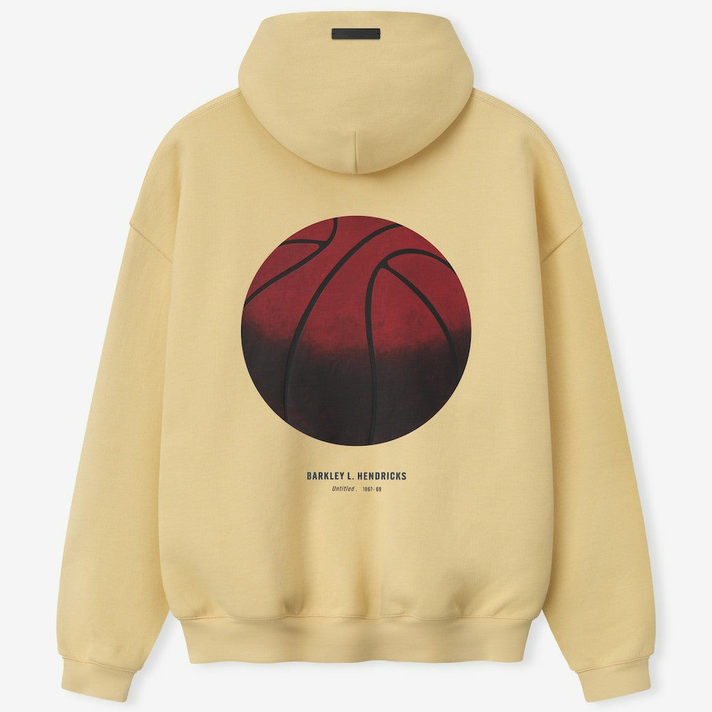 Gold Golden State Warriors Fear of God x Barkley L. Hendricks Unisex 90's Hoodie sale | NBA