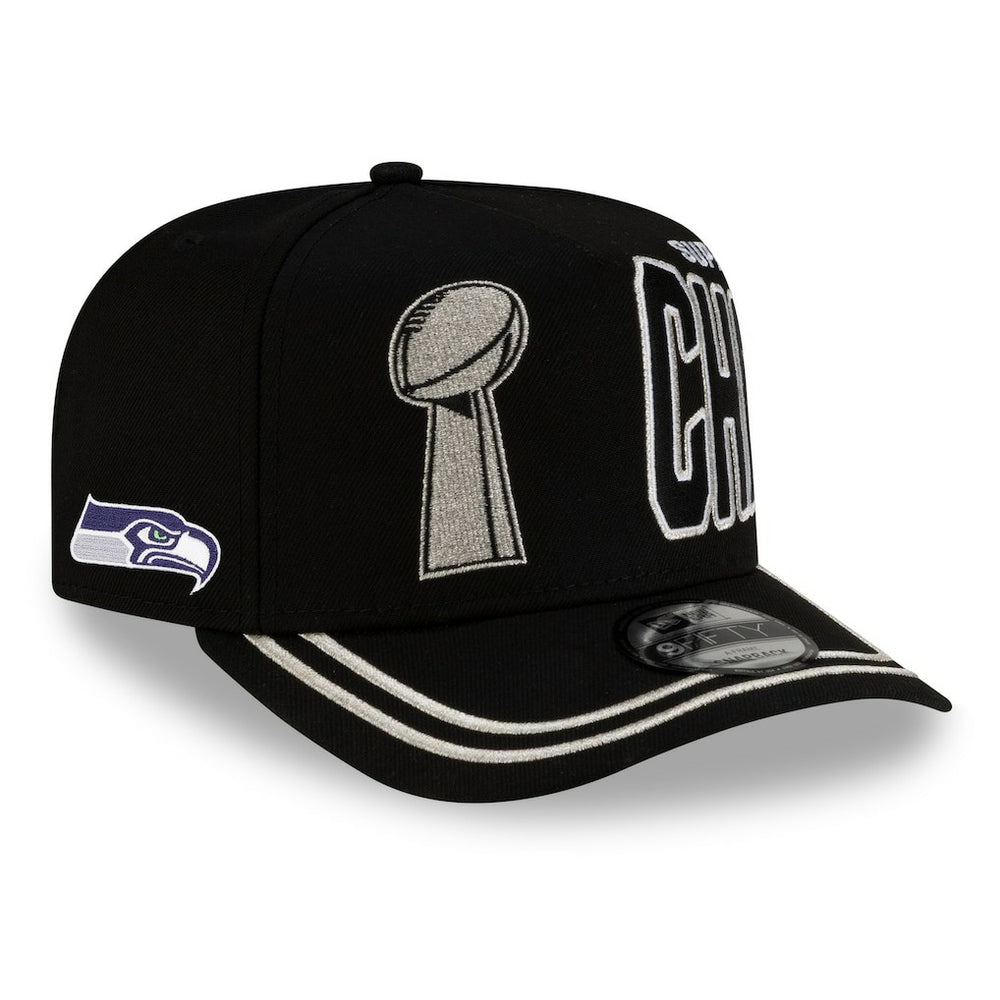 Seattle Seahawks Super Bowl LX Champions Parade A-Frame 9FIFTY Snapback Hat | NFL New