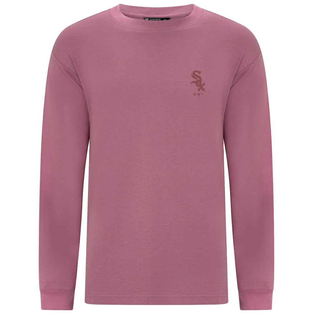 Chicago White Sox Levelwear Bridal Rose Luxe Signature Long Sleeve T-Shirt - MLB T-shirts