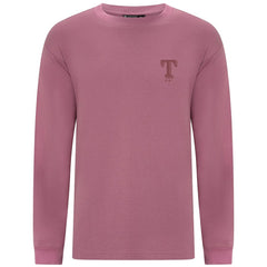 Texas Rangers Levelwear Bridal Rose Luxe Signature Long Sleeve T-Shirt - MLB T-shirts