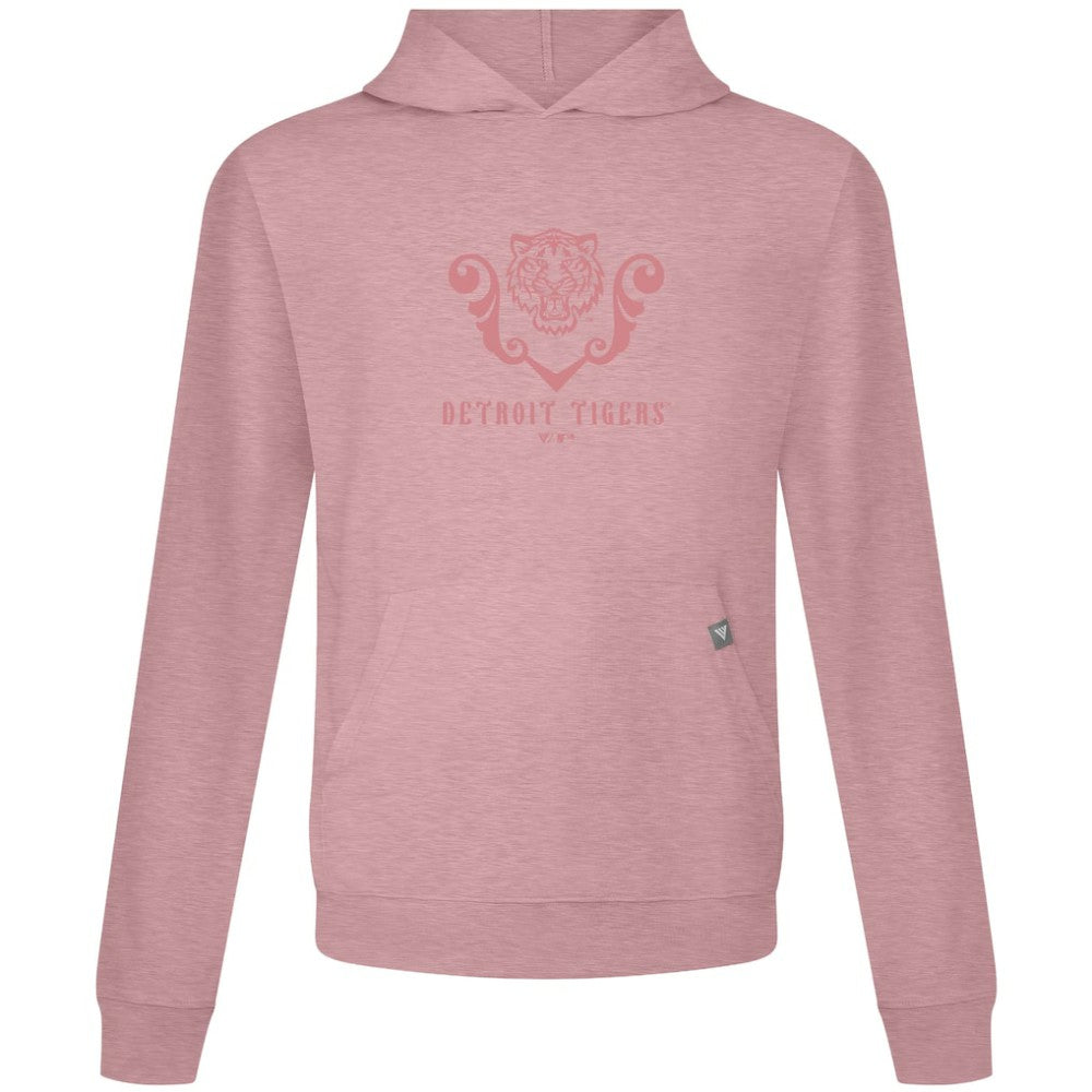 Detroit Tigers Levelwear Bridal Rose Relay Pullover Hoodie - MLB Hoodies