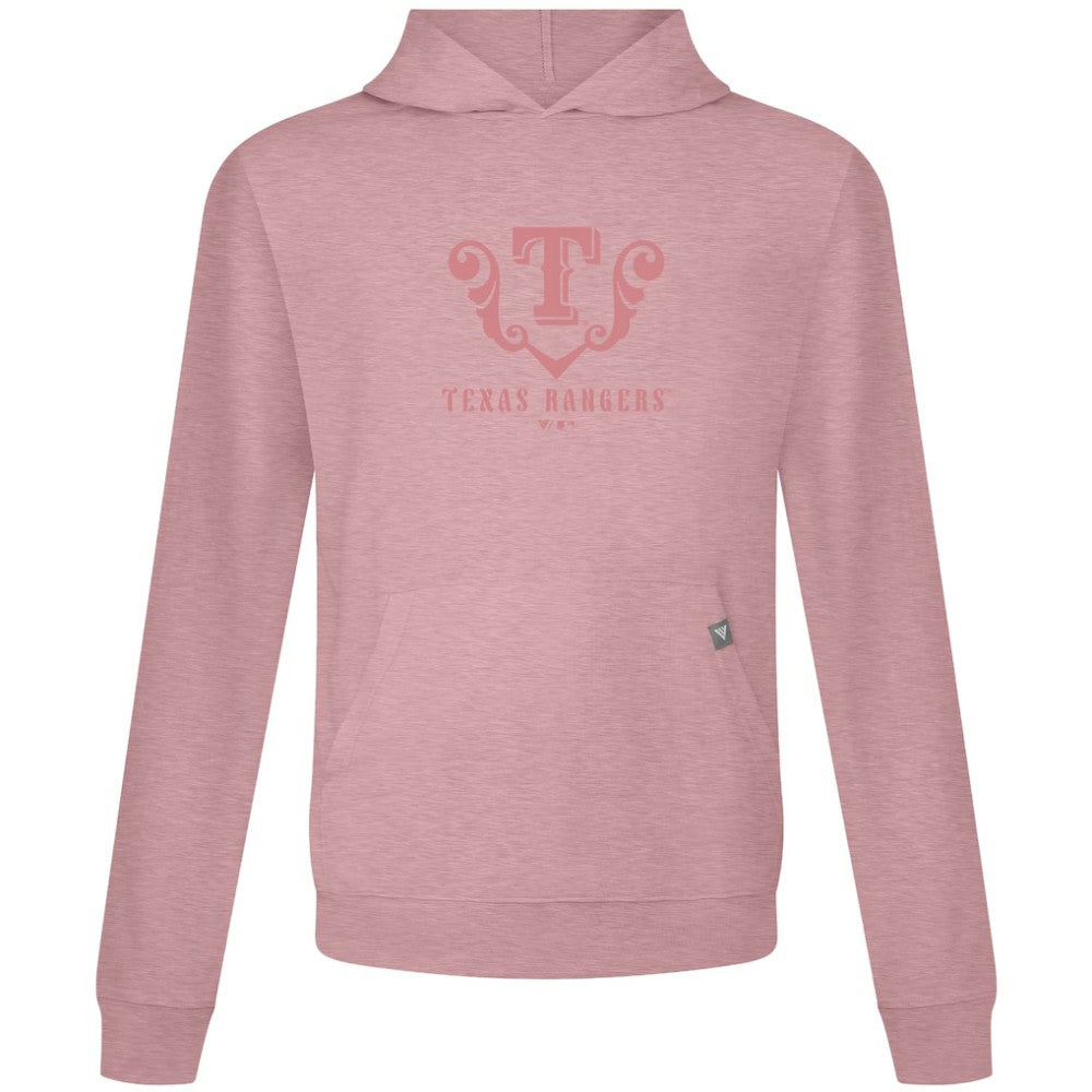 Texas Rangers Levelwear Bridal Rose Relay Pullover Hoodie - MLB Hoodies