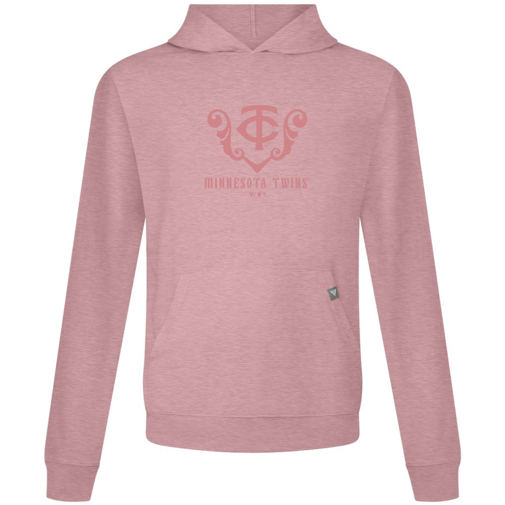Minnesota Twins Levelwear Bridal Rose Relay Pullover Hoodie - MLB Hoodies
