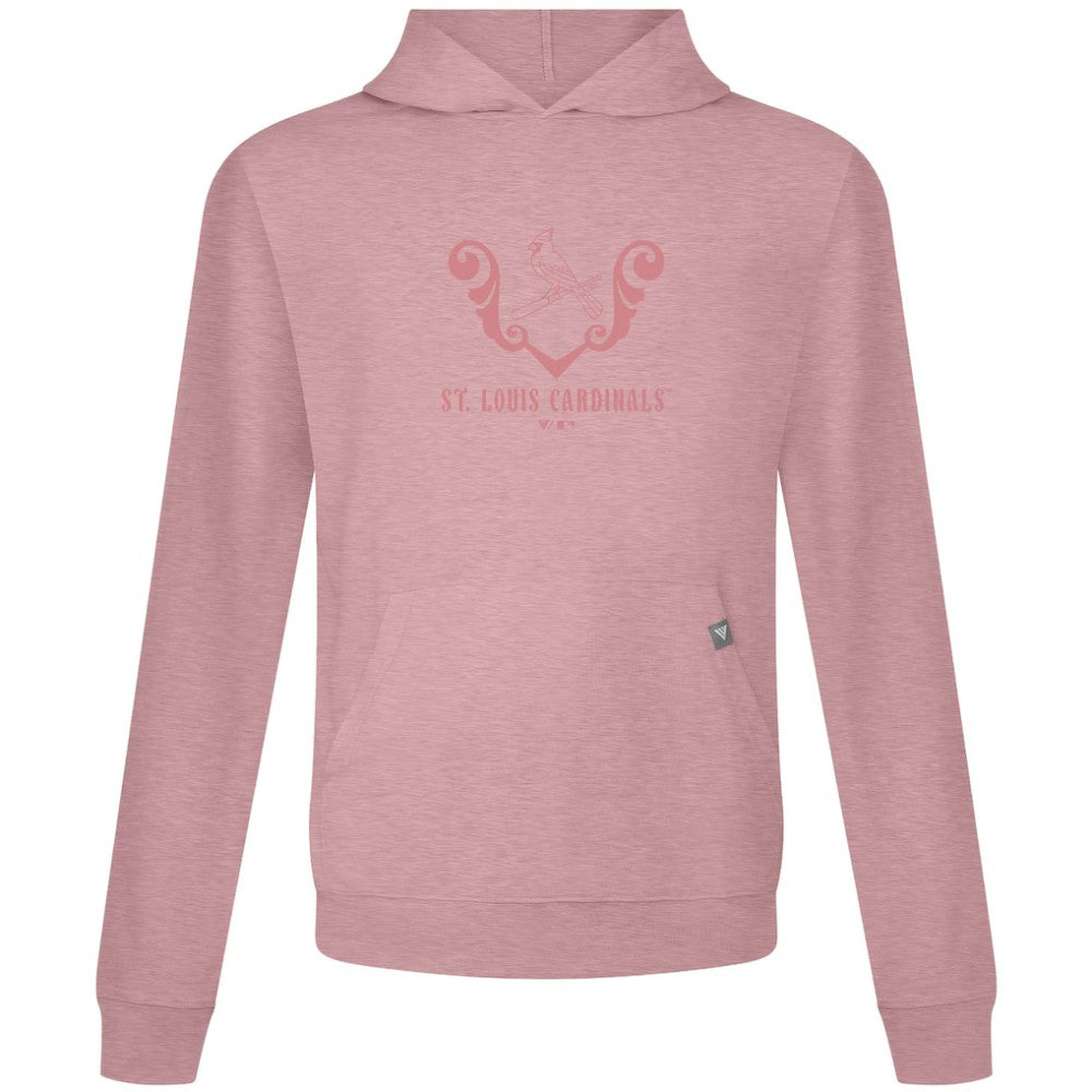 St. Louis Cardinals Levelwear Bridal Rose Relay Pullover Hoodie - MLB Hoodies