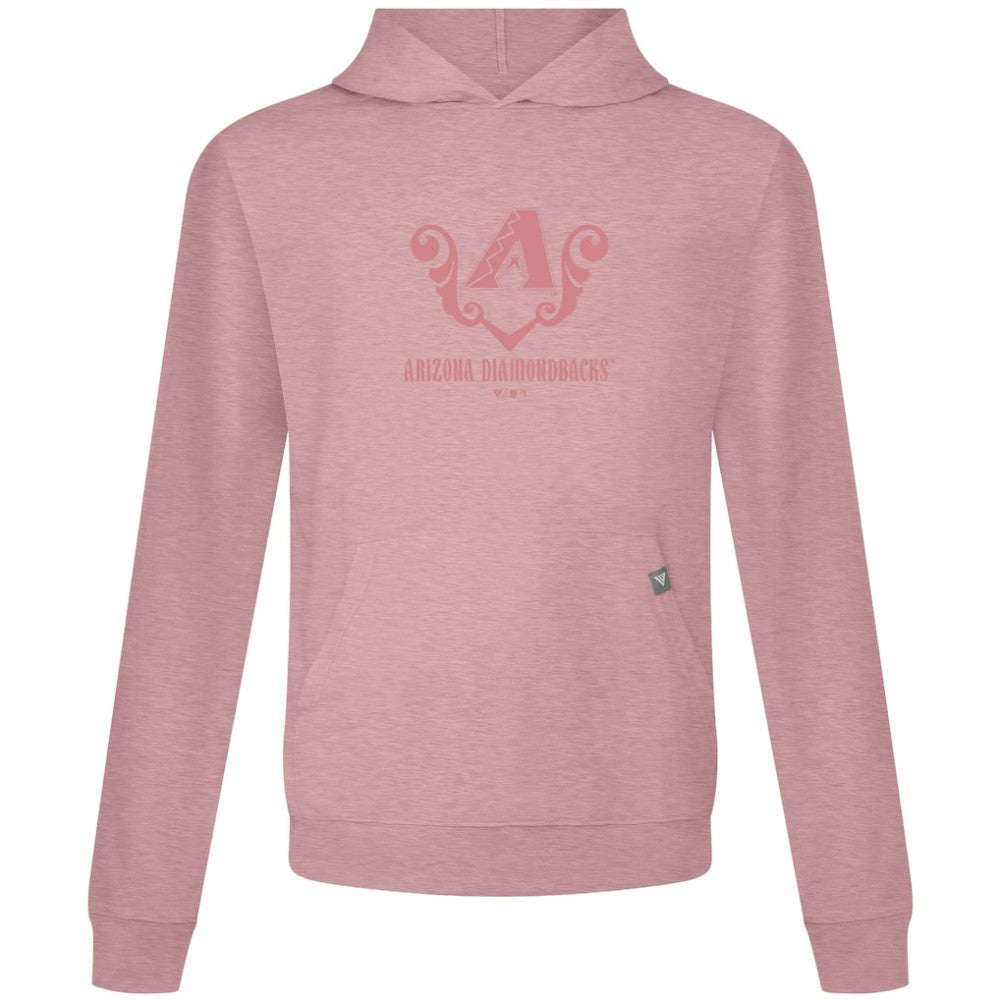 Arizona Diamondbacks Levelwear Bridal Rose Relay Pullover Hoodie - MLB Hoodies
