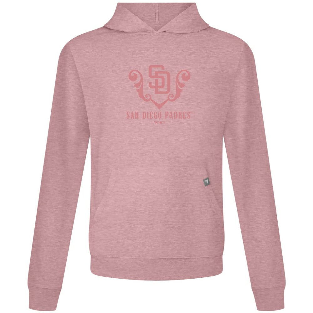 San Diego Padres Levelwear Bridal Rose Relay Pullover Hoodie - MLB Hoodies