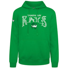 Tampa Bay Rays Levelwear St. Patrick's Day Podium Hoodie - MLB Hoodies