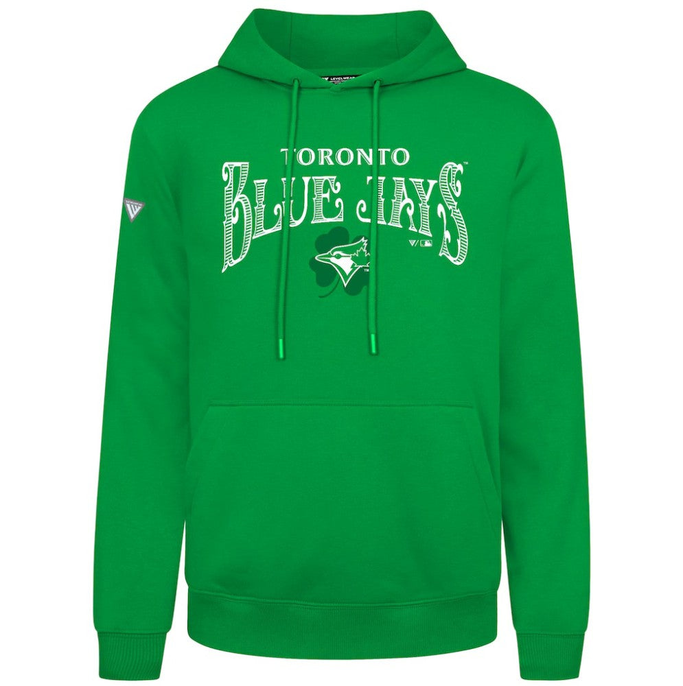 Toronto Blue Jays Levelwear St. Patrick's Day Podium Hoodie - MLB Hoodies