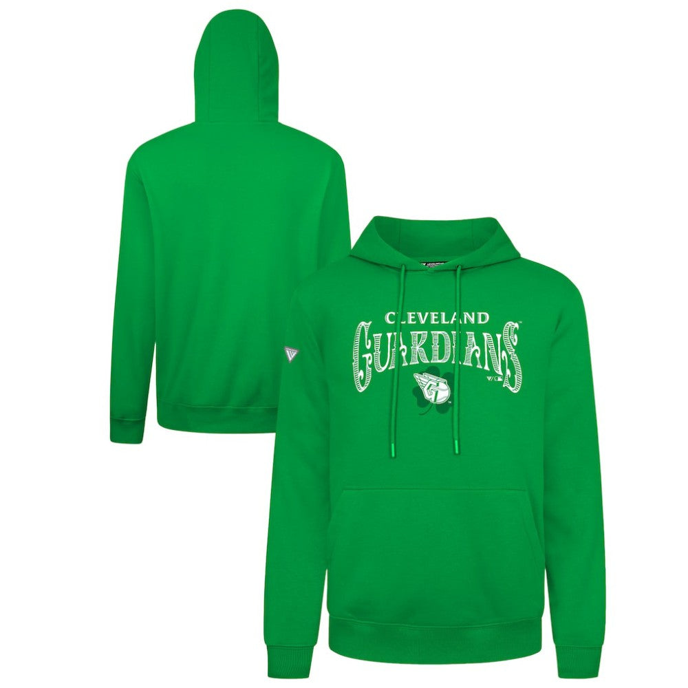 Cleveland Guardians Levelwear St. Patrick's Day Podium Hoodie - MLB Hoodies