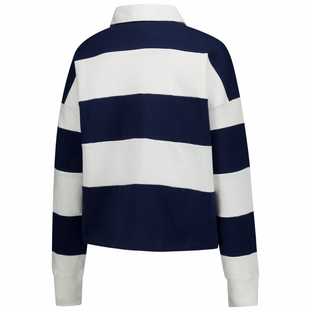 New England Patriots '47 Women's Clubhouse Hall Raven Rugby Long Sleeve T-Shirt | NFL Near me