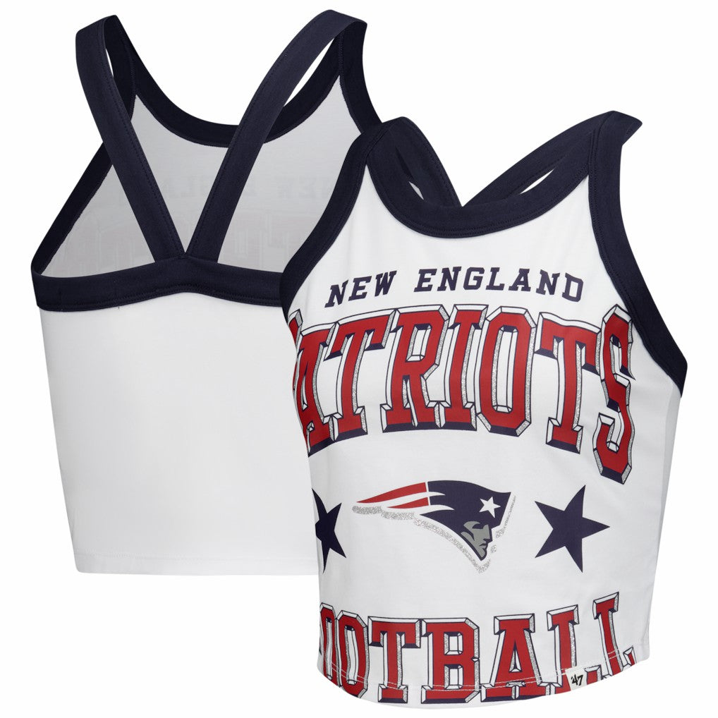 New England Patriots '47 Women's Energize Sporty Tank Top | NFL Online