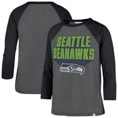 Seattle Seahawks '47 Women's Jetset Ava Raglan Long Sleeve T-Shirt | NFL Discount