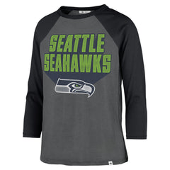 Seattle Seahawks '47 Women's Jetset Ava Raglan Long Sleeve T-Shirt | NFL Discount