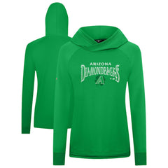 Arizona Diamondbacks Levelwear Women's St. Patrick's Day Slender Raglan Hoodie - MLB Hoodies