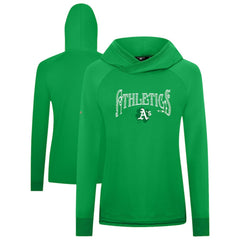 Athletics Levelwear Women's St. Patrick's Day Slender Raglan Hoodie - MLB Hoodies