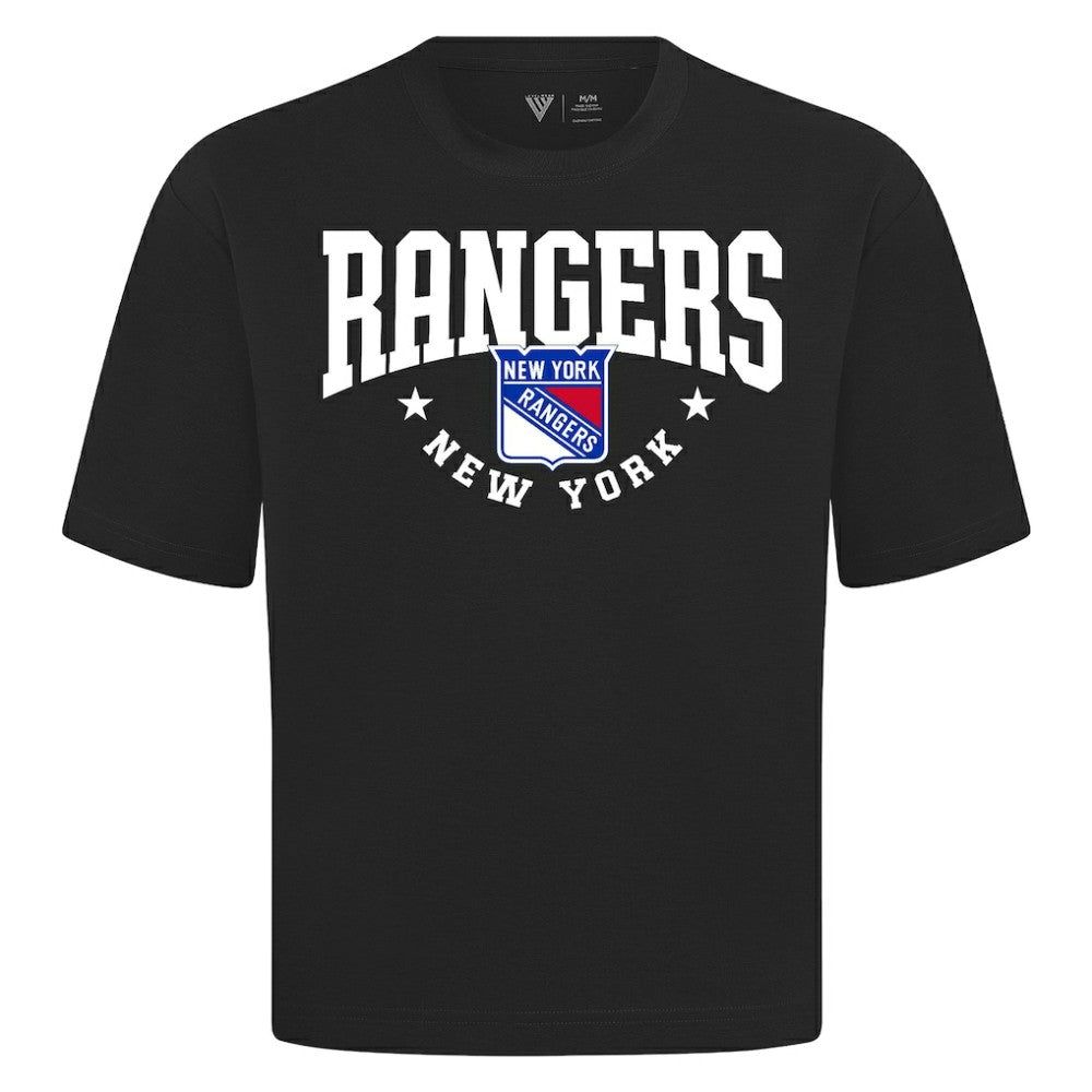 New York Rangers Levelwear Luxe Signature Knit T-Shirt -  NHL T-shirts