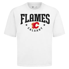 Calgary Flames Levelwear Luxe Signature Knit T-Shirt -  NHL T-shirts