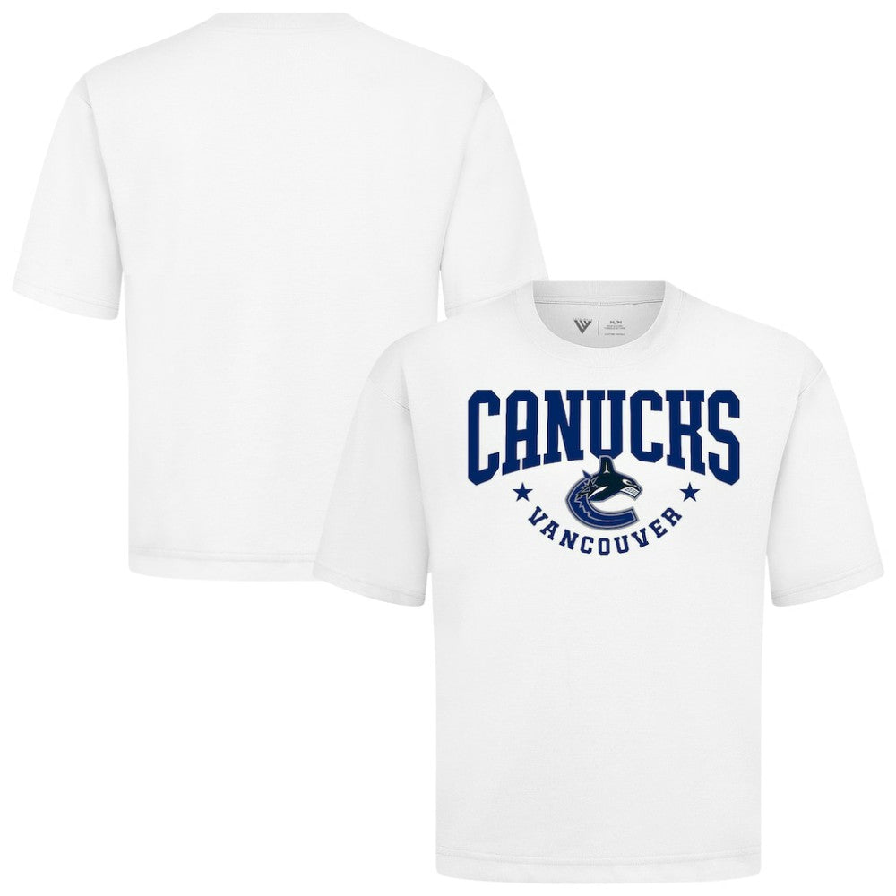 Vancouver Canucks Levelwear Luxe Signature Knit T-Shirt -  NHL T-shirts