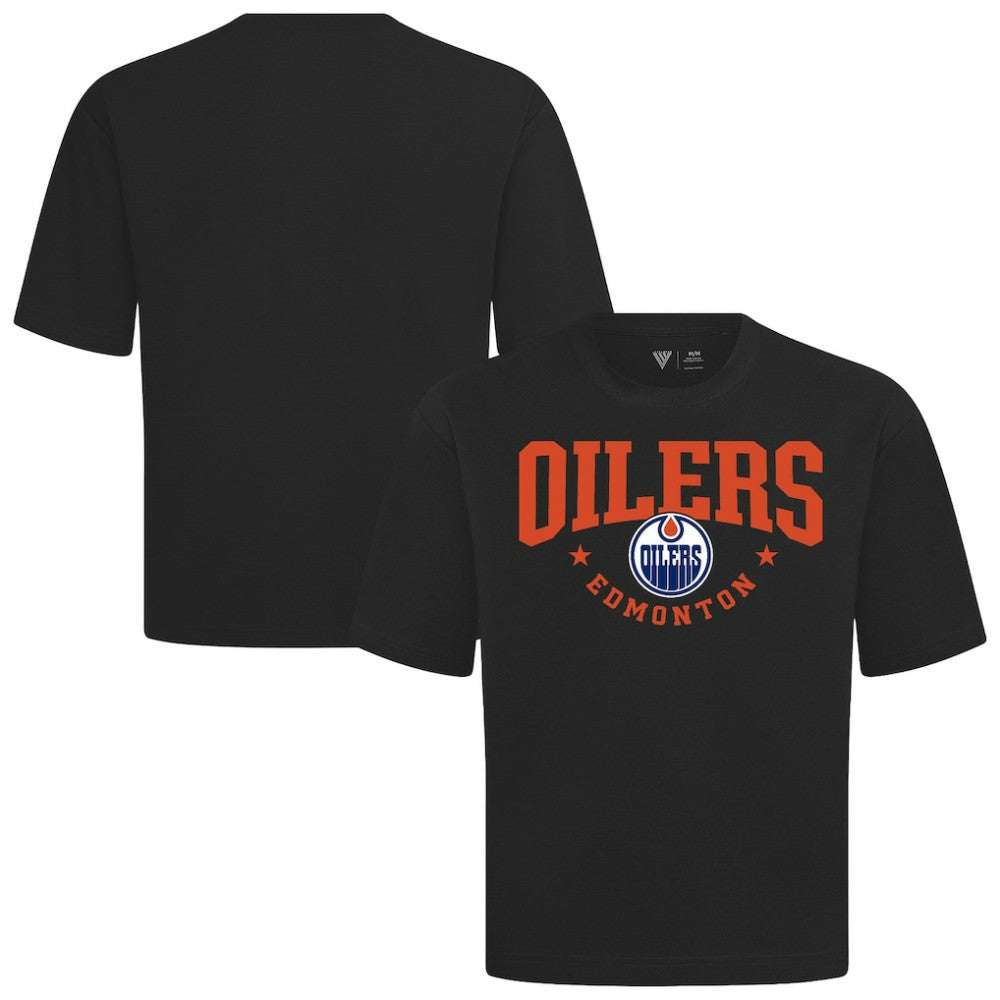 Edmonton Oilers Levelwear Luxe Signature Knit T-Shirt -  NHL T-shirts