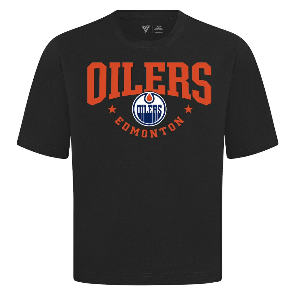 Edmonton Oilers Levelwear Luxe Signature Knit T-Shirt -  NHL T-shirts