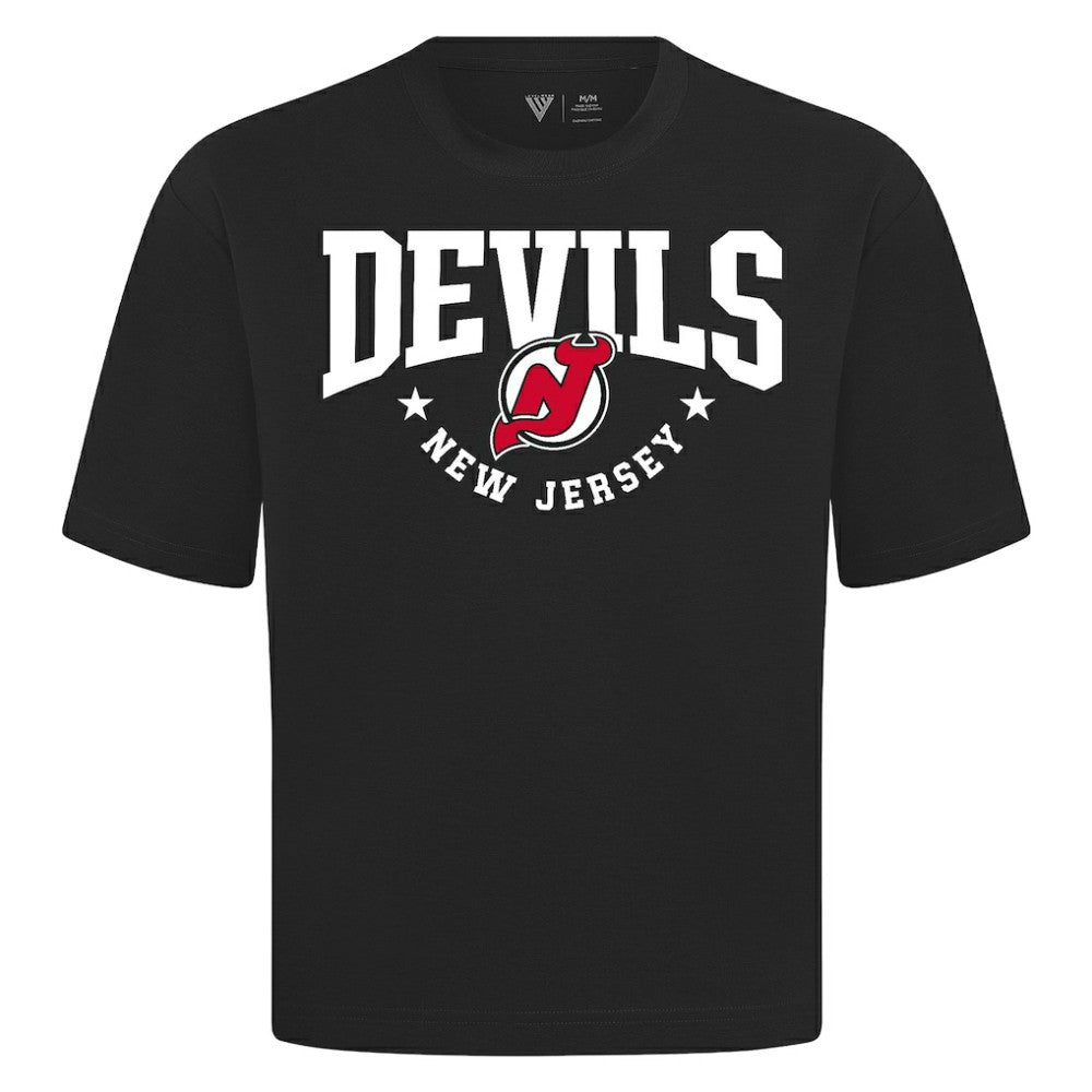 New Jersey Devils Levelwear Luxe Signature Knit T-Shirt -  NHL T-shirts