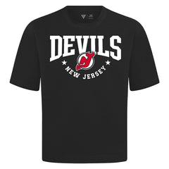 New Jersey Devils Levelwear Luxe Signature Knit T-Shirt -  NHL T-shirts
